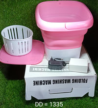 Foldable mini washing machine, perfect for compact living spaces