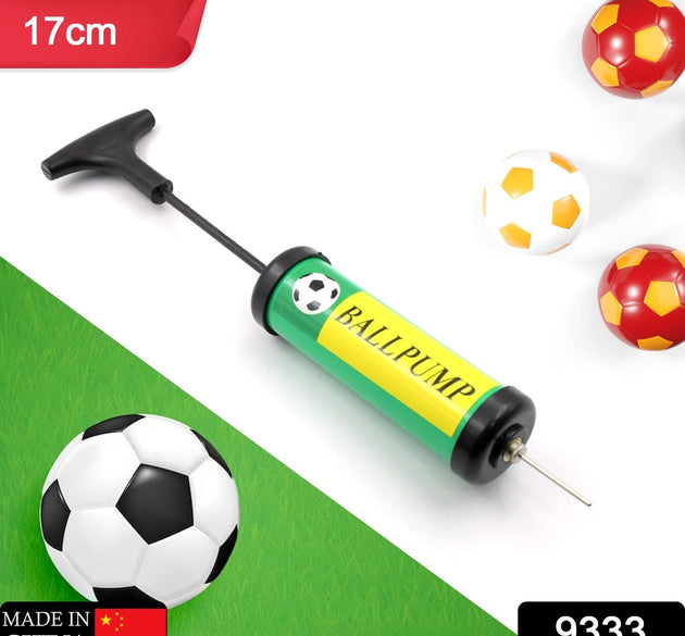 Inflator Air Ball Pump Soft Bouncing Ball Development Kids Toy, Sports Plastic Pump for Soccer, Basketball, Football, Volleyball Ball (17 Cm)