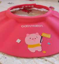 Adjustable bath cap for toddlers, ensuring a tear-free experience