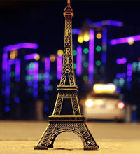 3D metal Paris Eiffel Tower statue