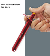 Durable gas lighter suitable for kitchen and cooking use.