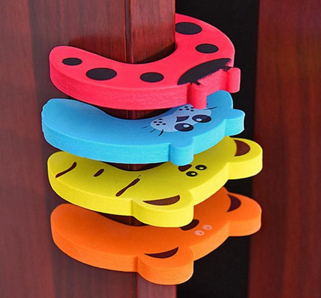 Sturdy 1-piece door stopper, ideal for household and office door control.