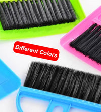 Convenient mini dustpan set for efficient cleaning.