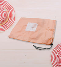 Drawstring pouches for clothes and shoes