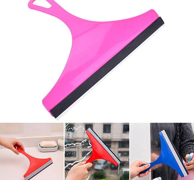 Car mirror wiper for cleaning and visibility