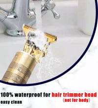 Adjustable blade hair trimmer for various hair styles