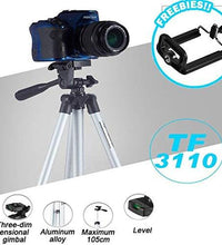 Versatile tripod for cameras and smartphones