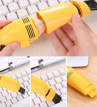 Reliable USB mini vacuum cleaner for small areas like keyboards and vehicle interiors.