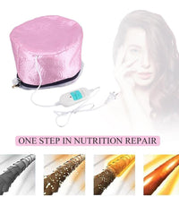 Beauty steamer cap for head spa