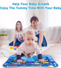 Play mat for baby with water activity