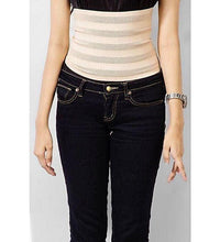 Slimming waist belt with hook closures for shaping and toning, size L.