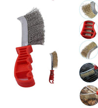 Stainless steel wire brush for cleaning metal