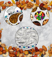 Versatile rotating tray for dry fruit and snack storage