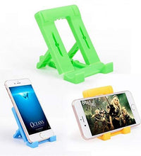 Foldable mobile stand with 4 adjustable steps