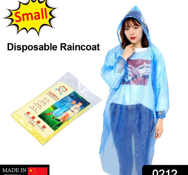 Lightweight disposable raincoat, easy to carry