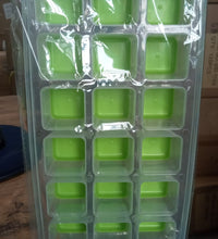 green color ice cube tray