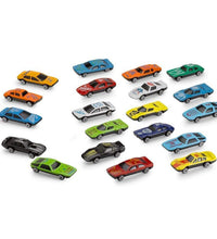 25-piece set of Super Racer toy cars, featuring a variety of car designs and colors