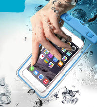 Mobile water protector pouch, designed to shield devices from water and moisture.