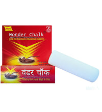 Individual piece of cockroach killer chalk.