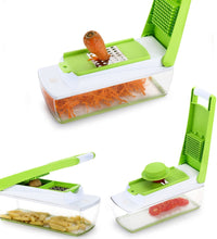 Snowpearl 14-in-1 dicer, quick and versatile, shown from different perspectives.