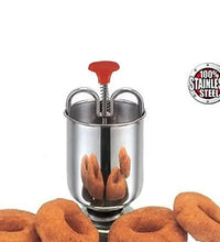 Vada maker tool, stainless steel, full view