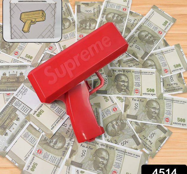 Money Gun Shooter Cash Spray for Party,Wedding, Birthday