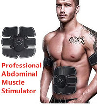 Wireless abdominal trainer for six-pack abs