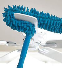 Microfiber cleaning duster for fans