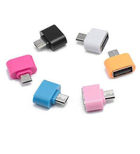 OTG adapter for USB connectivity on Android devices.