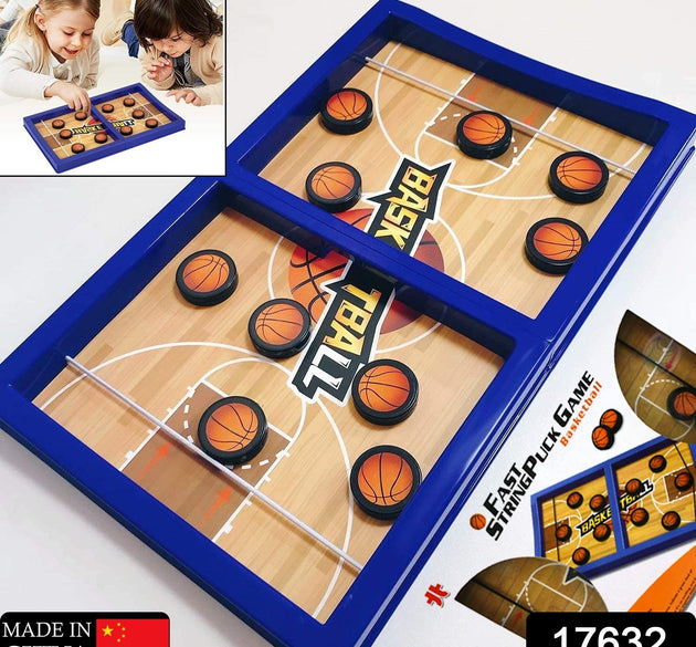 Fast Sling Basketball Puck Game Paced Table Desktop Battle Ice Hockey Game for Adults and Kids Parent-Child Winner Board Games Interactive Toy, Desktop Table Game