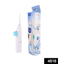 Portable water flosser for dental hygiene