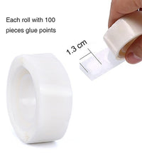 Pack of adhesive glue dots for event decorations