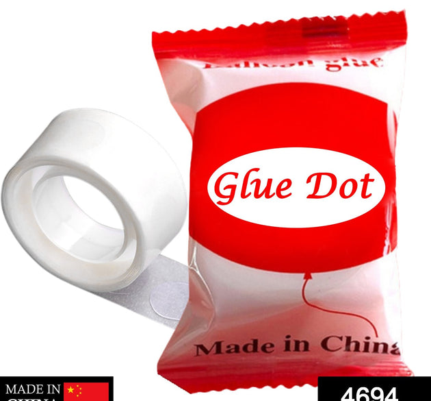 Roll of glue dots for party decorations