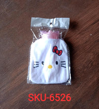 Hello Kitty hot water bottle with cover for pain relief