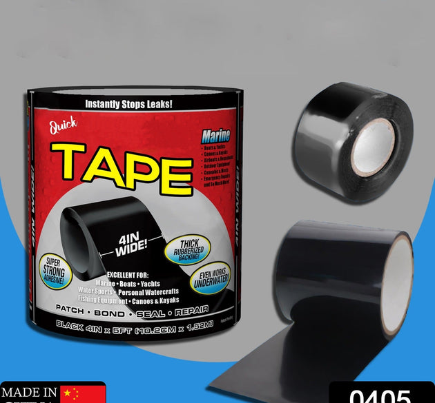 Waterproof leak-proof tape for sealing and repairs.