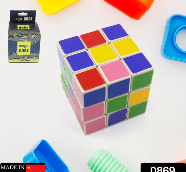 3x3x3 Cube Solving Kit - Includes Cube, Formula Sheets, Perfect for Beginners and Enthusiasts, 3d puzzles game | rubick cube puzzle cubes | rubix cube (1 Pc )