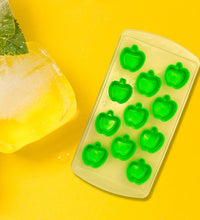 Mix design ice trays with lid, flexible silicone for easy ice release