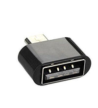 Micro USB OTG to USB adapter for easy file transfers.