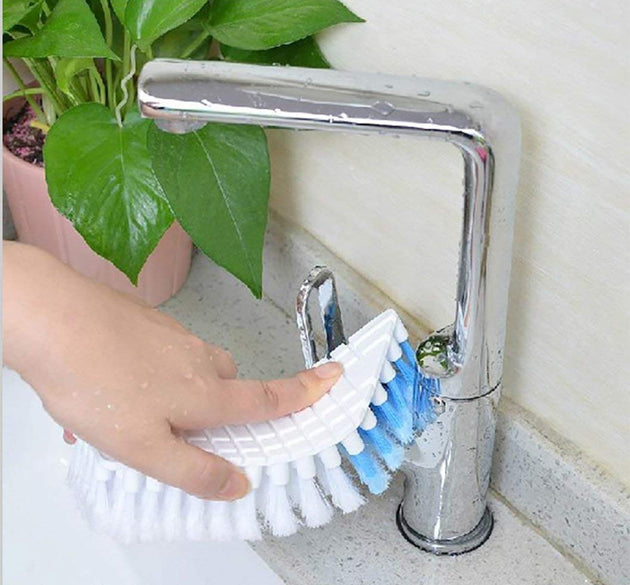 Flexible Plastic Cleaning Brush for Home, Bathroom,