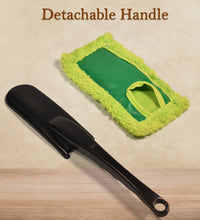 Microfiber duster for car with large brush for effective cleaning