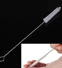 Stainless steel straw brush