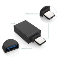 Compact Type-C OTG adapter for external devices.