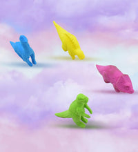 Cute dinosaur erasers for kids’ stationery