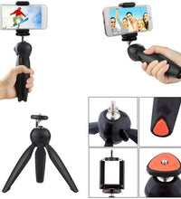 Compact mini tripod for photography