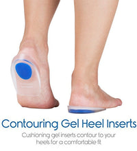 Adjustable heel cups for comfort and pain management.