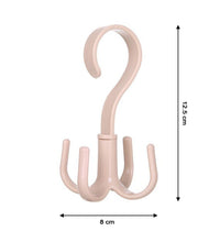 Handbag hanger with multi-function design.