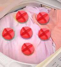 Detergent-free washing balls for laundry.