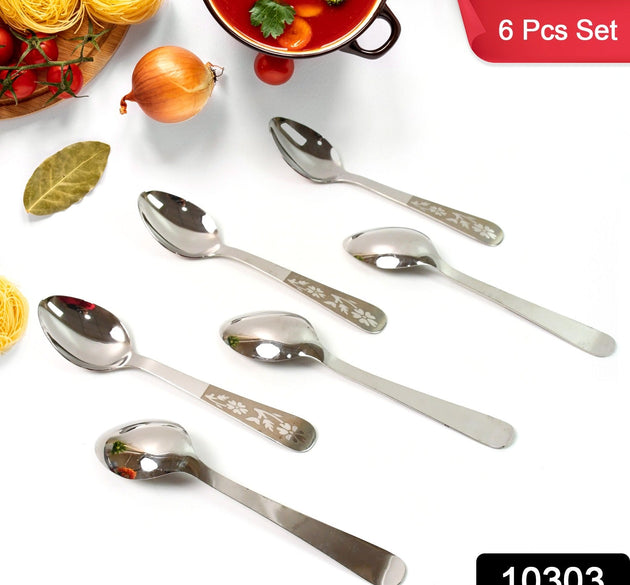 Stainless Steel Table Spoons Set of 6