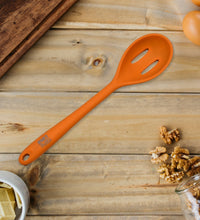 Heat resistant silicone kitchen spoon