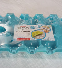 15 egg holder trays, plastic, 4 pack